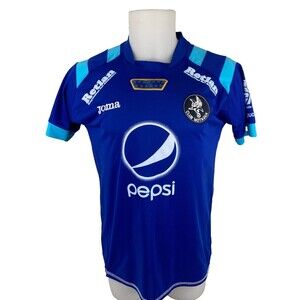 Motagua Honduras Soccer Shirt Men Medium Pepsi Jersey Joma Liga Nacional 2014